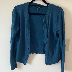 Banana Republic turquoise cardigan